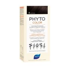 Phyto Phytocolor Permanente Haarkleuring Donkerbruin 4 Kit